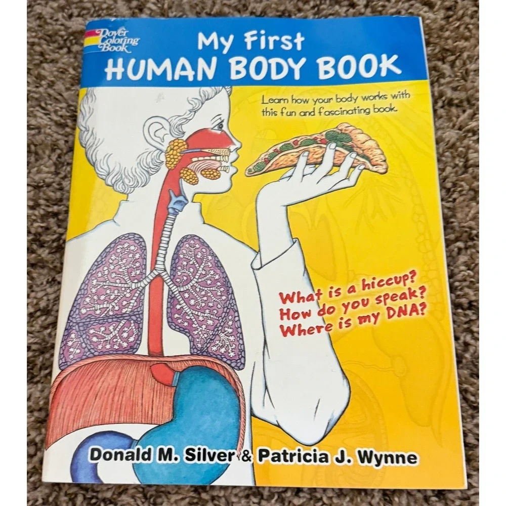 Doyer Publishing-My first Human Body Coloring book (NWT)